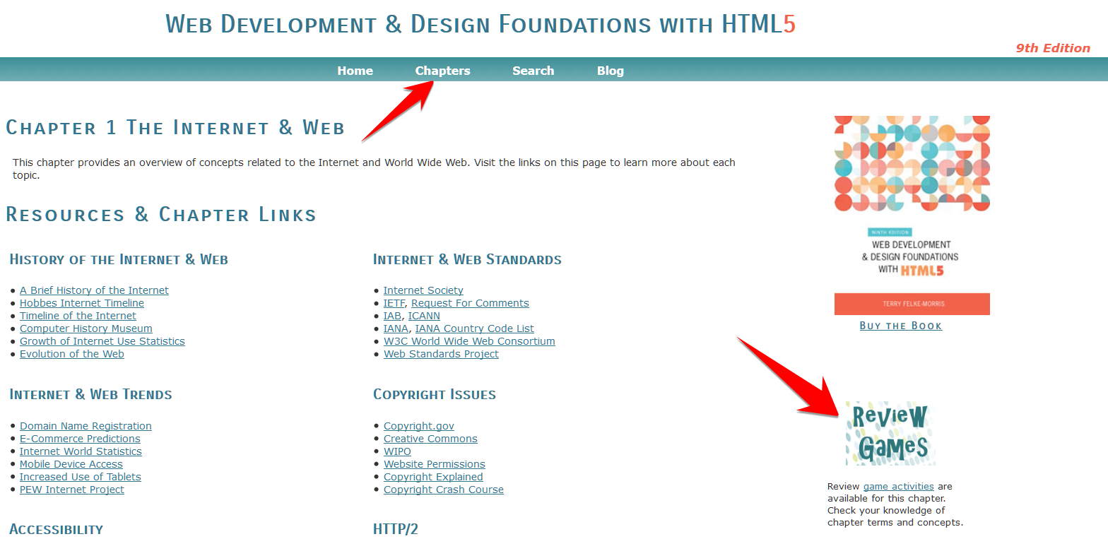 HTML5 Book Review Games
